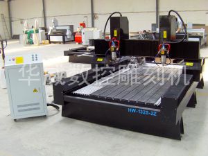 驻马店西平县双头立体多功能石材雕刻机HW-1325-2Z