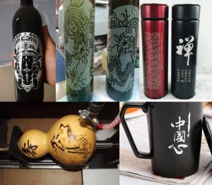 驻马店西平县酒瓶葫芦工艺品激光雕刻机